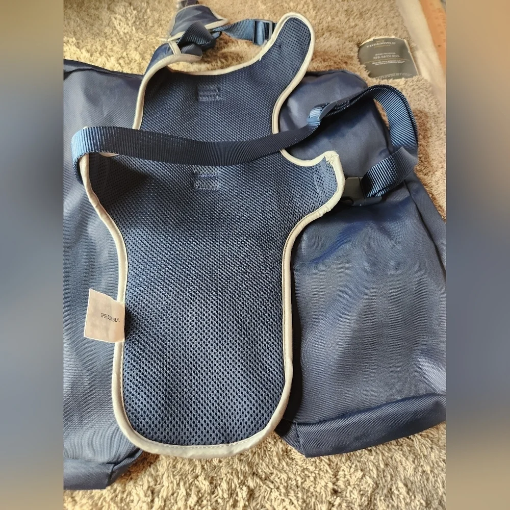 Dog Backpack Harness - Dark Blue - The Cuddle Collab